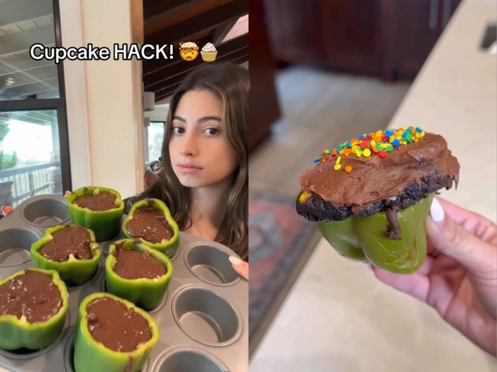 **Cupcake Cokelat dengan Sentuhan Unik Paprika, Lezat dan Praktis!**