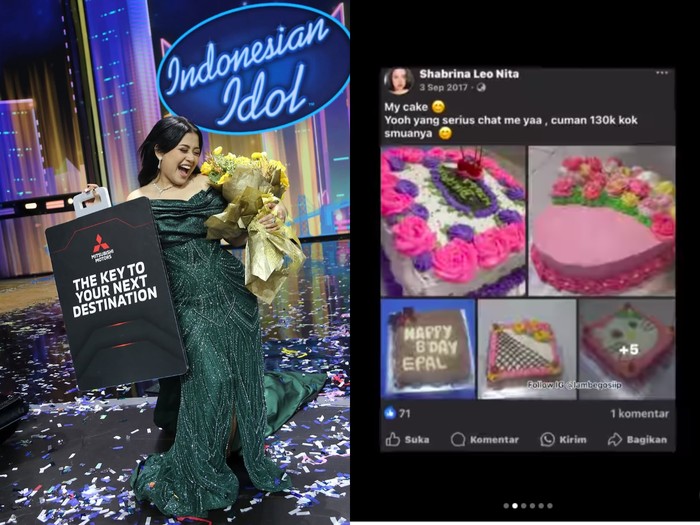 **Resep Kue Ulang Tahun dan Pempek Lezat ala Shabrina Leanor, Juara 1 Indonesian Idol**