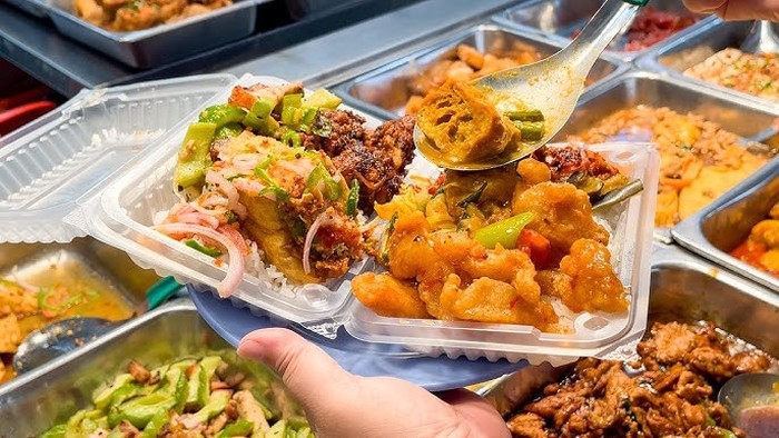 Nikmati Nasi Rames Ekonomis dengan Lauk Pilihan, Lezat dan Murah