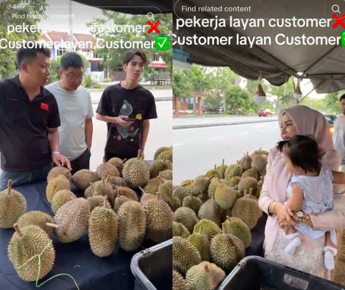 **Haru! Penjual Durian Dibantu Pelanggan Lain Saat Layani Turis China - Resep Durian Lezat untuk Semua!**
