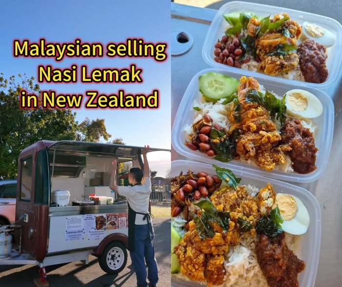 Nikmati Nasi Lemak Gerobakan dari New Zealand dengan Rasa Tradisional!