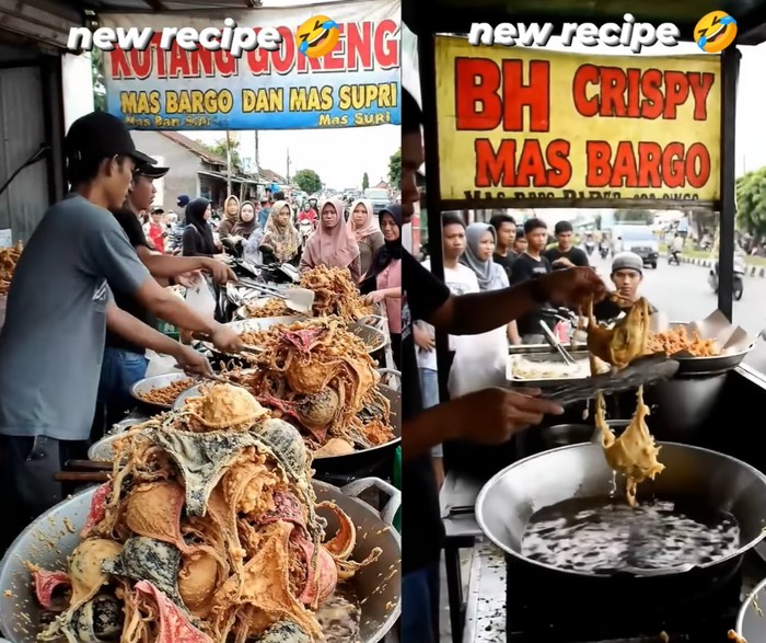 Viral Penjual Gorengan Bentuk Bra dan Celana Dalam, Diduga Buatan AI! - Update 1