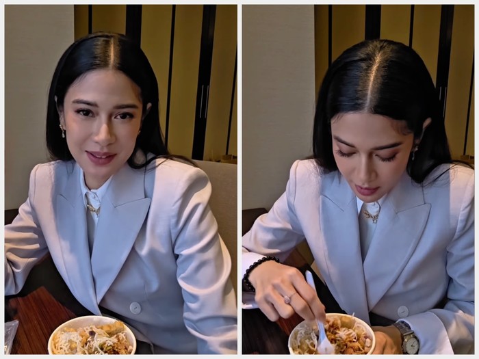 **Yeay! Nikmati Bubur Ayam Lezat dengan Cara Dian Sastro, Tim Bubur Diaduk!**