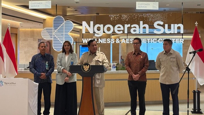 Prabowo Resmikan Pusat Kecantikan RI-Korsel di Bali, OplasBarItem Sekarang Ada!