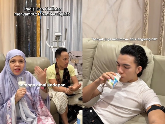 Nikmati Tradisi Susu Putih ala Gen Halilintar, Sambut Tahun Baru Islam!