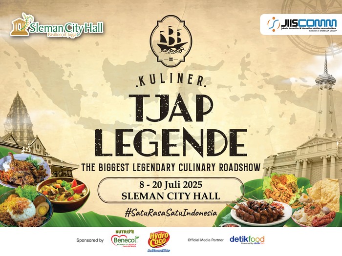 Nikmati 40 Kuliner Legendaris di Festival Tjap Legende Sleman City Hall