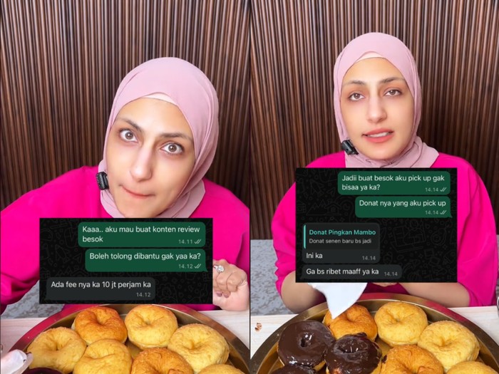 Niat Bantu Review Donat Pinkan Mambo, Kreator Ini Diminta Bayar Rp 10 Juta!