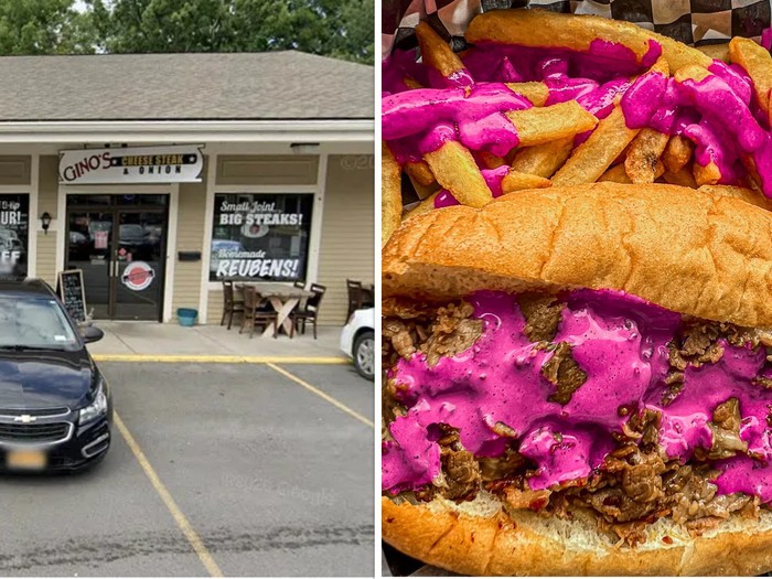 **Jadi Kenangan Indah! Pria Ini Nikah di Restonya yang Bakal Tutup, Dengan Saus Pink Barbie Cheese Steak**