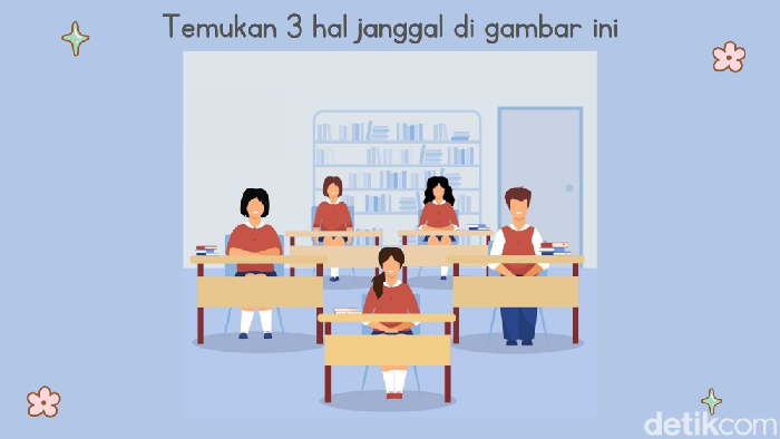 10 Teka-Teki untuk Uji Logika, Temukan Hal Janggal dari Gambar Ini: Latih Kesehatan Mentalmu!