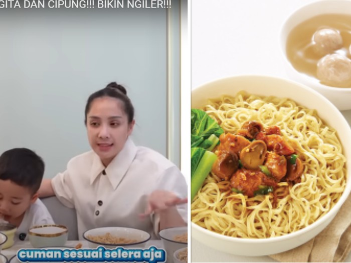 **Top 3 Mie Ayam Enak Favorit Nagita Slavina, Dari Penjual Gerobakan!**