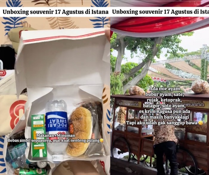 Yuk! Intip Suvenir Makanan dan Minuman Lezat di Upacara 17 Agustus Tahun Ini