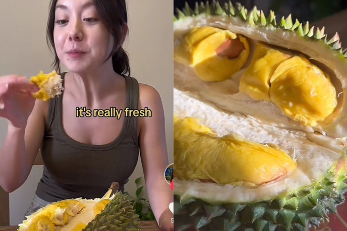 **Doyan atau Mual? Ini Reaksi Bule Amerika dan Inggris Saat Makan Durian**