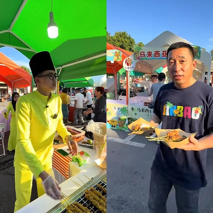 **Sate Lezat dari Malaysia, Laris Manis di China dalam Satu Jam!**